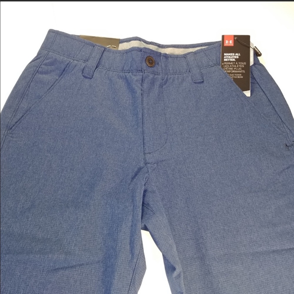 Navy Under Armour Golf Pants